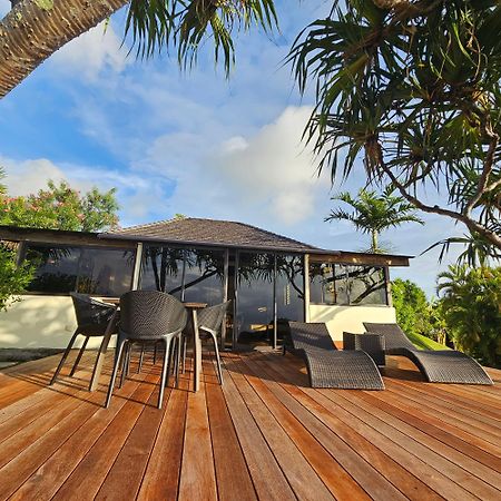 Jolie Maison Vue Ocean Et Moorea Пунауиа Екстериор снимка